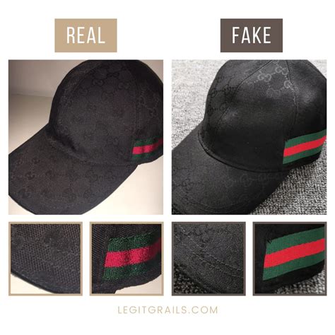 how to identify gucci caps.